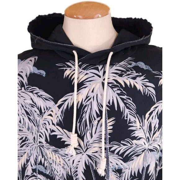 Palm Angels Allover Palm Print Pullover Shirt Size 52 XL Oversized Mens New - Picture 2 of 13